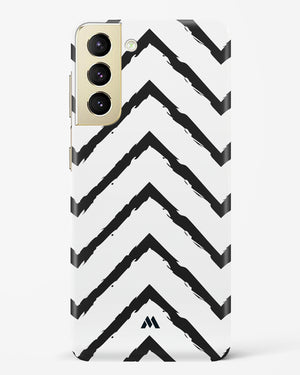 Calligraphic Zig Zags Hard Case Phone Cover-(Samsung)