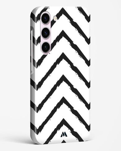 Calligraphic Zig Zags Hard Case Phone Cover-(Samsung)