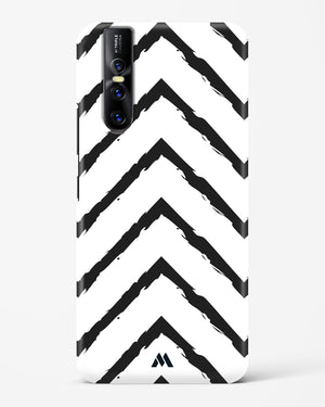 Calligraphic Zig Zags Hard Case Phone Cover (Vivo)