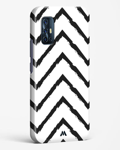 Calligraphic Zig Zags Hard Case Phone Cover (Vivo)