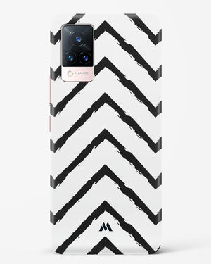 Calligraphic Zig Zags Hard Case Phone Cover-(Vivo)