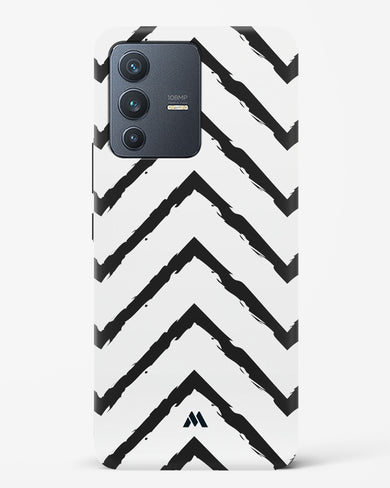 Calligraphic Zig Zags Hard Case Phone Cover-(Vivo)