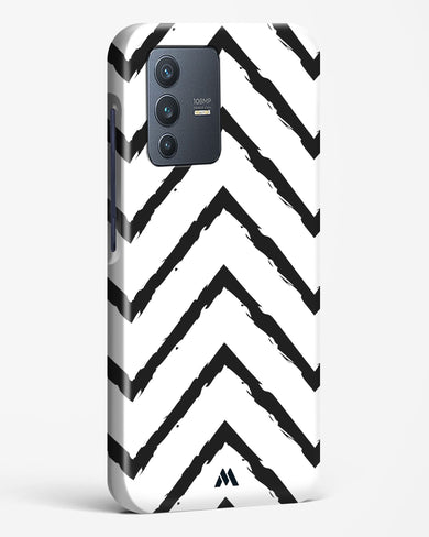 Calligraphic Zig Zags Hard Case Phone Cover-(Vivo)