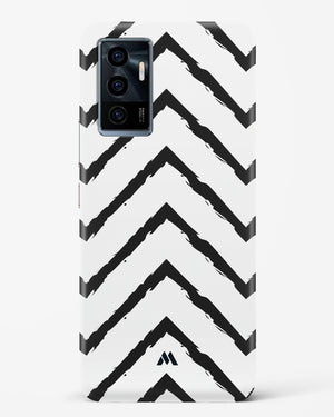 Calligraphic Zig Zags Hard Case Phone Cover-(Vivo)