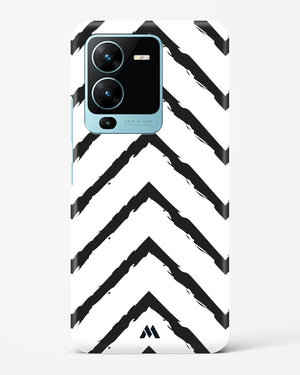 Calligraphic Zig Zags Hard Case Phone Cover-(Vivo)