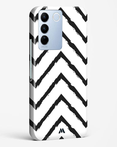 Calligraphic Zig Zags Hard Case Phone Cover-(Vivo)