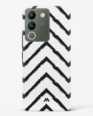 Calligraphic Zig Zags Hard Case Phone Cover-(Vivo)