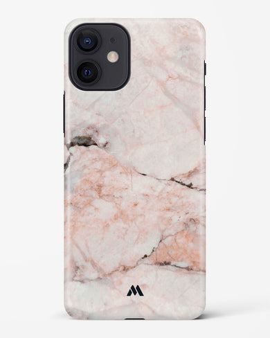 White Rose Marble Hard Case Phone Cover-(Apple)