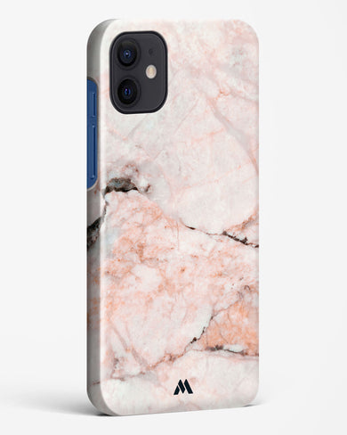 White Rose Marble Hard Case Phone Cover-(Apple)