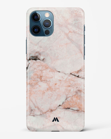 White Rose Marble Hard Case Phone Cover-(Apple)