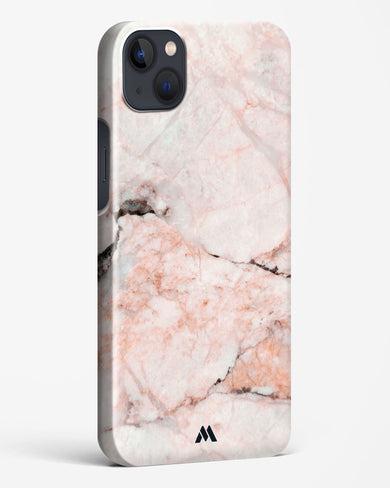 White Rose Marble Hard Case Phone Cover-(Apple)