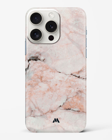 White Rose Marble Hard Case Phone Cover-(Apple)