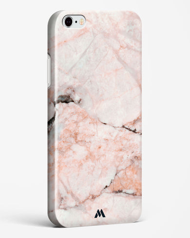 White Rose Marble Hard Case Phone Cover-(Apple)