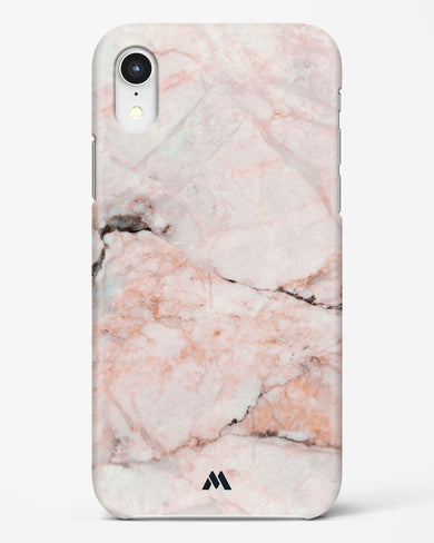 White Rose Marble Hard Case Phone Cover-(Apple)