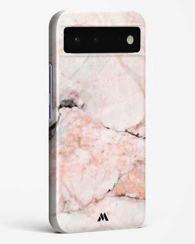 White Rose Marble Hard Case Phone Cover-(Google)