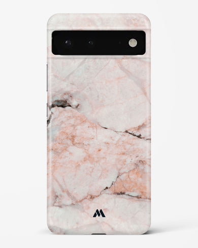 White Rose Marble Hard Case Phone Cover-(Google)