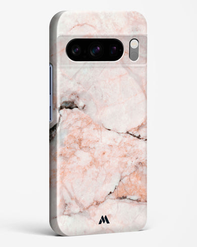 White Rose Marble Hard Case Phone Cover-(Google)