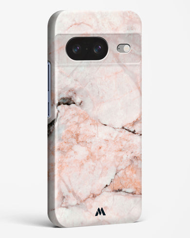 White Rose Marble Hard Case Phone Cover-(Google)