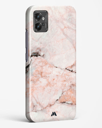 White Rose Marble Hard Case Phone Cover (Motorola)