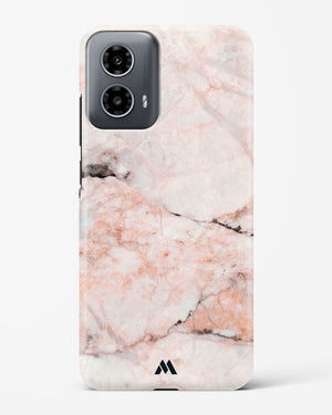 White Rose Marble Hard Case Phone Cover (Motorola)