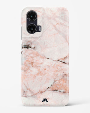 White Rose Marble Hard Case Phone Cover (Motorola)