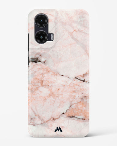 White Rose Marble Hard Case Phone Cover (Motorola)