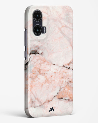 White Rose Marble Hard Case Phone Cover (Motorola)