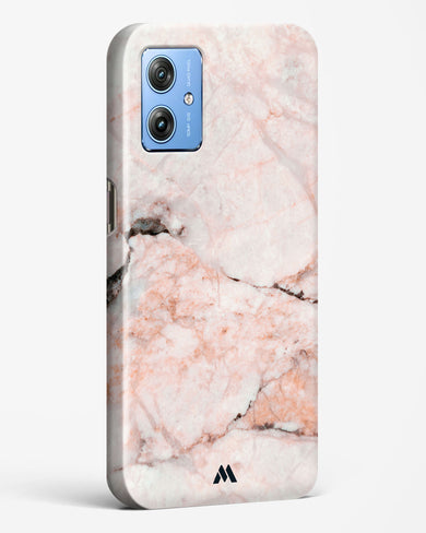 White Rose Marble Hard Case Phone Cover (Motorola)
