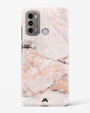 White Rose Marble Hard Case Phone Cover (Motorola)