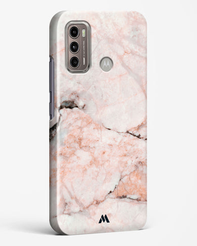 White Rose Marble Hard Case Phone Cover (Motorola)