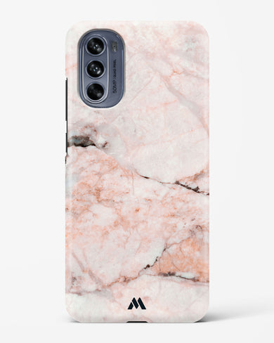 White Rose Marble Hard Case Phone Cover (Motorola)