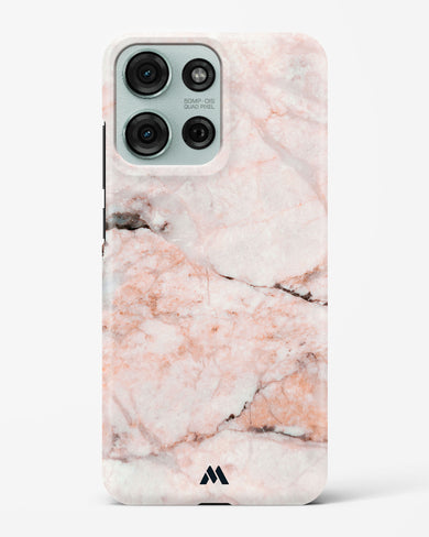 White Rose Marble Hard Case Phone Cover (Motorola)