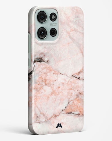 White Rose Marble Hard Case Phone Cover (Motorola)