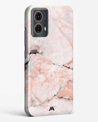 White Rose Marble Hard Case Phone Cover (Motorola)