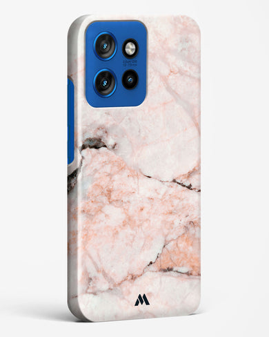 White Rose Marble Hard Case Phone Cover (Motorola)