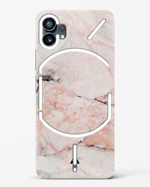 White Rose Marble Hard Case Nothing Phone 1