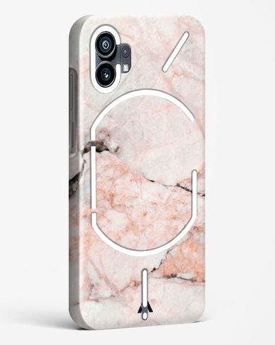 White Rose Marble Hard Case Phone Cover-(Nothing)