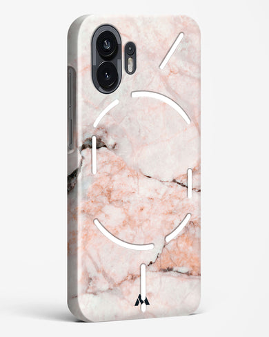 White Rose Marble Hard Case Phone Cover (Nothing)