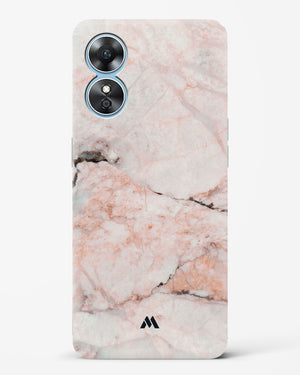 White Rose Marble Hard Case Phone Cover-(Oppo)