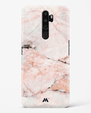 White Rose Marble Hard Case Phone Cover (Oppo)