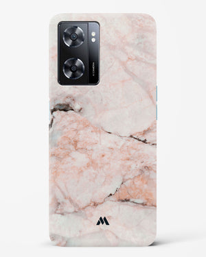 White Rose Marble Hard Case Phone Cover-(Oppo)