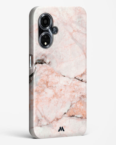 White Rose Marble Hard Case Phone Cover (Oppo)