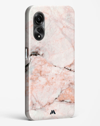 White Rose Marble Hard Case Phone Cover (Oppo)