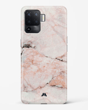 White Rose Marble Hard Case Phone Cover-(Oppo)