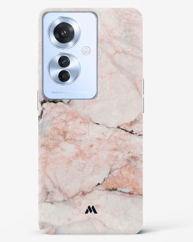 White Rose Marble Hard Case Phone Cover (Oppo)