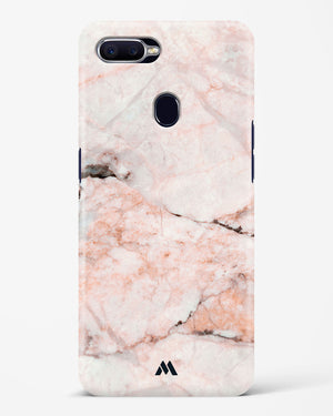 White Rose Marble Hard Case Phone Cover-(Oppo)