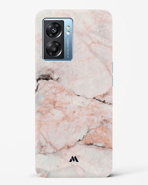 White Rose Marble Hard Case Phone Cover-(Oppo)