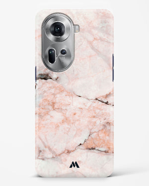 White Rose Marble Hard Case Phone Cover (Oppo)