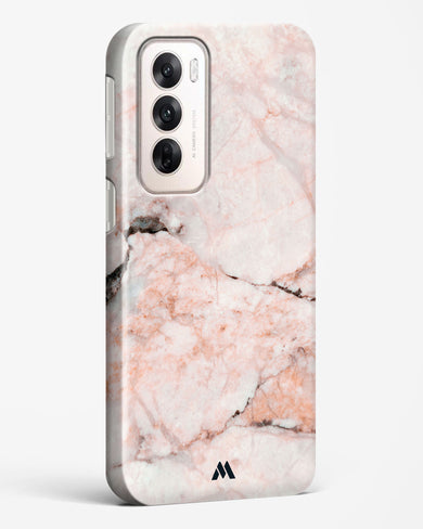 White Rose Marble Hard Case Phone Cover (Oppo)