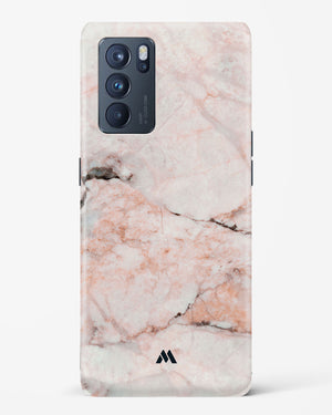 White Rose Marble Hard Case Phone Cover (Oppo)
